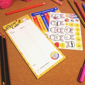 Pack Collection Printemps - Mémo Colo (25 p.) + 2 Planches Stickers - Édition Limitée